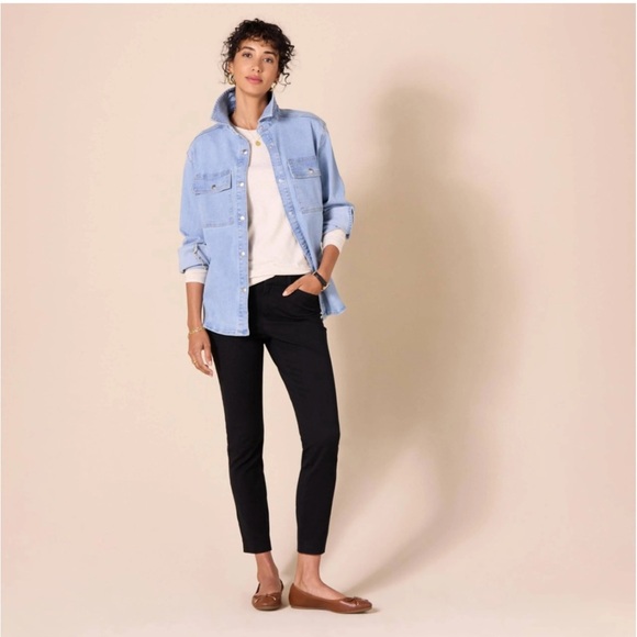 NWT Amazon Essentials Women's Skinny Ankle Pant in Black Size 6L - Picture 3 of 5